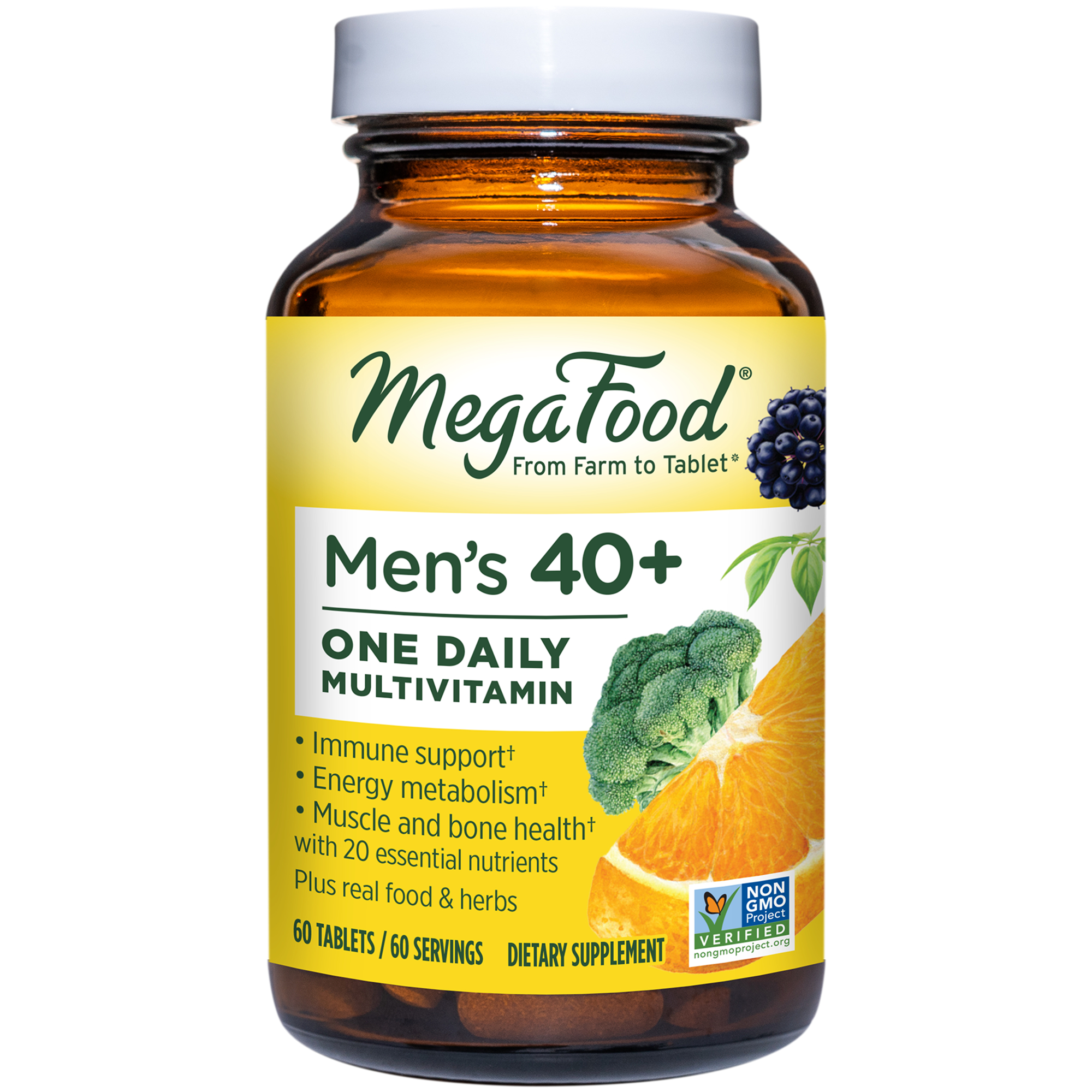 Multivitamin for Men 40  Once Daily 60 Tablets