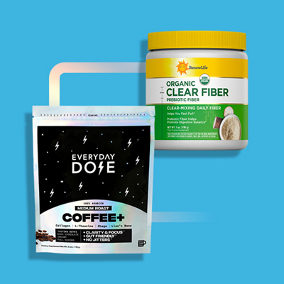 One Everyday Dose item and one Renew Life item