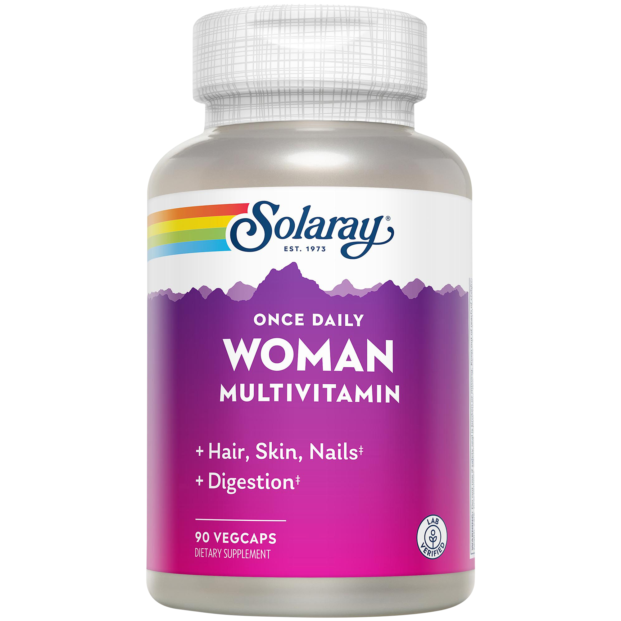 FoodBased Multivitamin for Women  Once Daily 90 Vegetarian Capsules