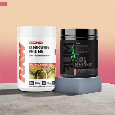 Two RAW Nutrition items