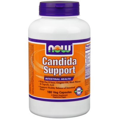 Candida Support with Pau D Arco Oregano Oil Black Walnut