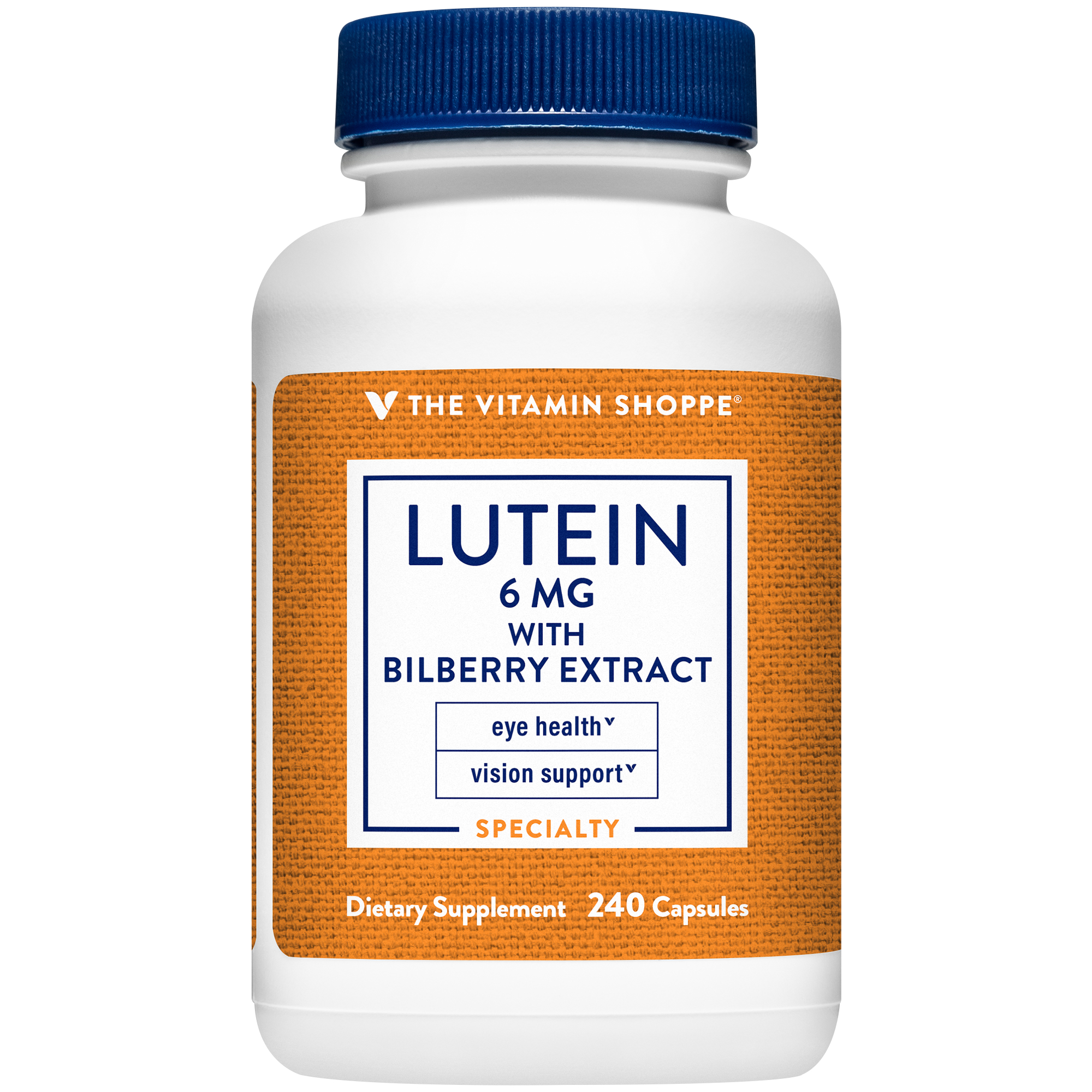 Lutein with Bilberry  Supports Vision  Eye Health 240 Capsules