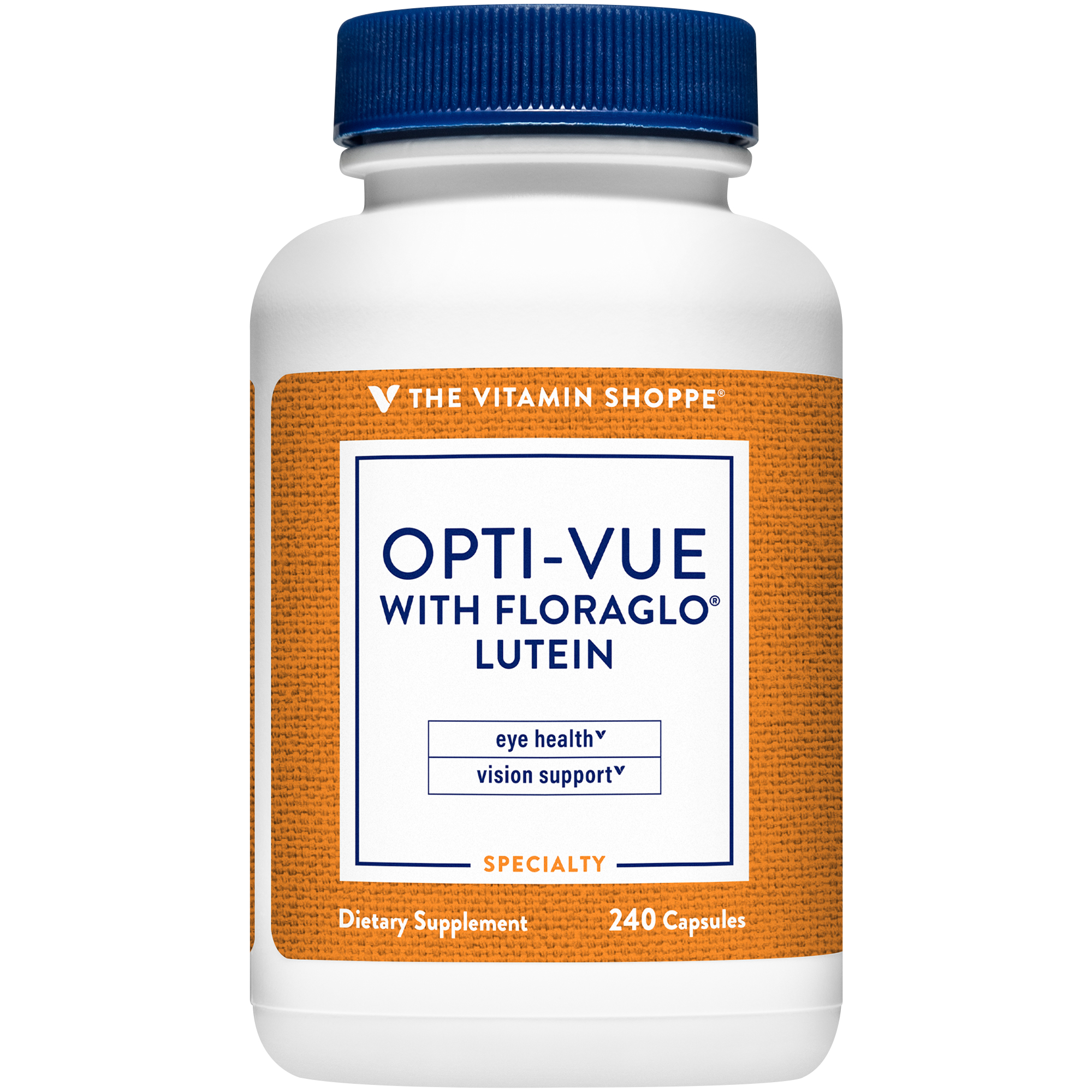 OptiVue with FloraGLO Lutein  Antioxidant Support for Eye  Vision Health 240 Capsules