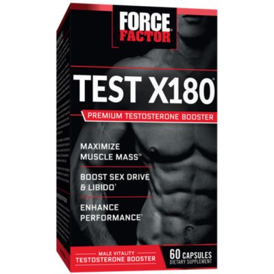 Test X180 Premium Free Testosterone Booster 60 Capsules by