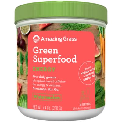 AMAZING GRASS Chocolate Green Superfood Powder, 8.5 OZ