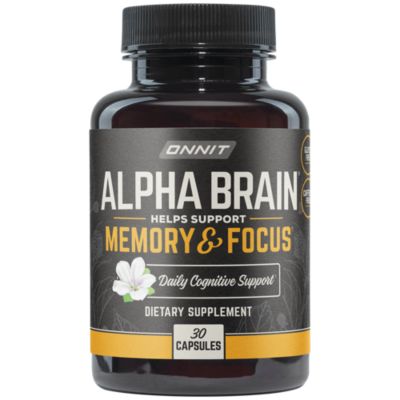 Brain Supplement for Memory and Focus, Nootropic Support for Concentra —  SilverOnyx LLC