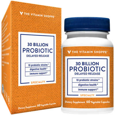 Probiotic - 30 Billion CFUs - Delayed Release (60 Vegetarian Capsules)
