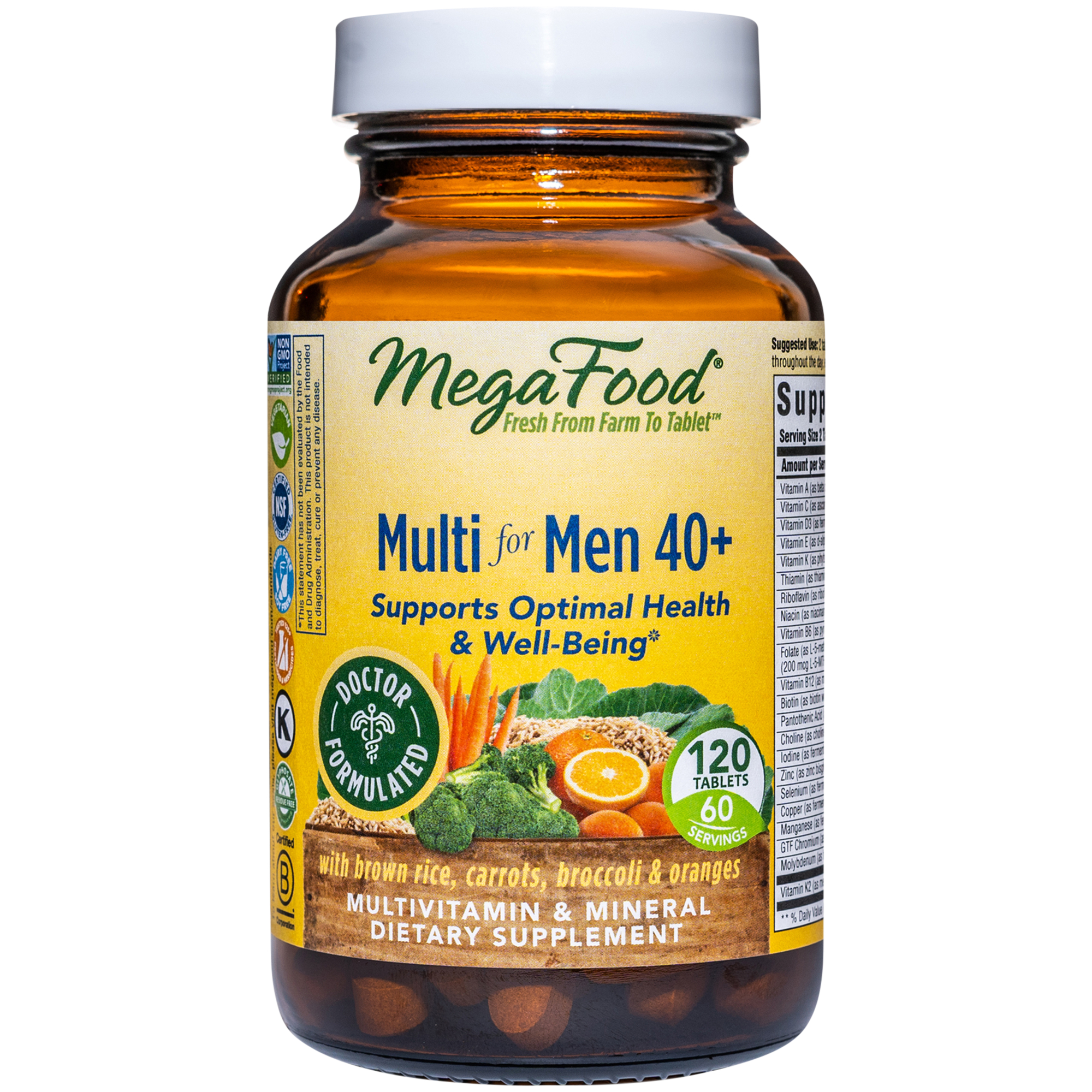 Multivitamin for Men 40 120 Tablets