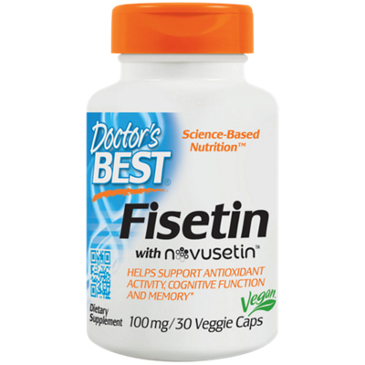 Fisetin with Novestin - Supports Cognitive Function & Memory - 100 MG (30 Capsules)