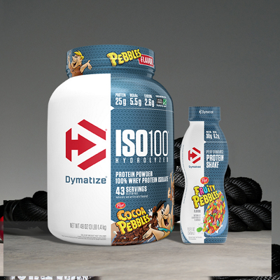 Two Dymatize Nutrition items