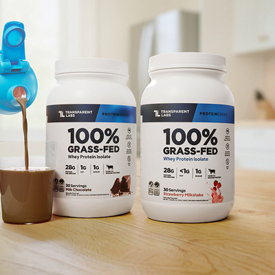 Two Transparent Labs Protein Powders 