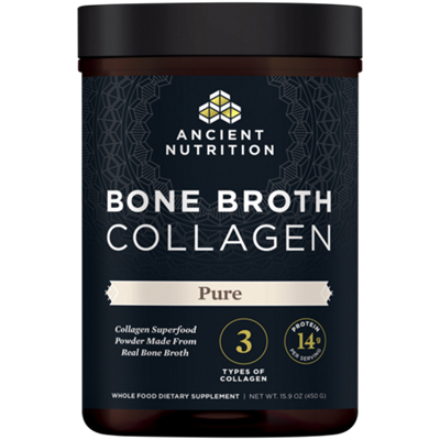 Bone Broth Collagen Superfood Powder - Pure (30 Servings)