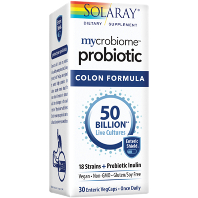Mycrobiome Refrigerated Probiotic - Colon Formula - 50 Billion CFUs (30 Vegetable Capsules)