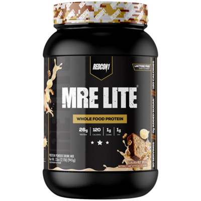 MRE Lite Whole Food Low Carb Meal Replacement - Banana Nut Bread