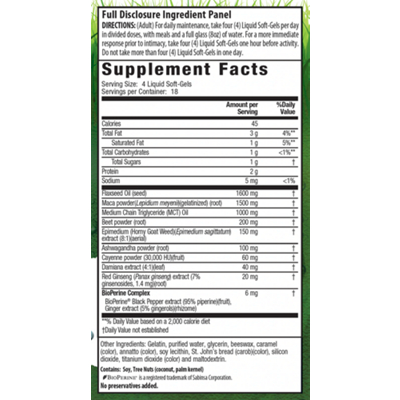 Maca Root And Ashwagandha 75 Softgels By Irwin Naturals At The Vitamin Shoppe