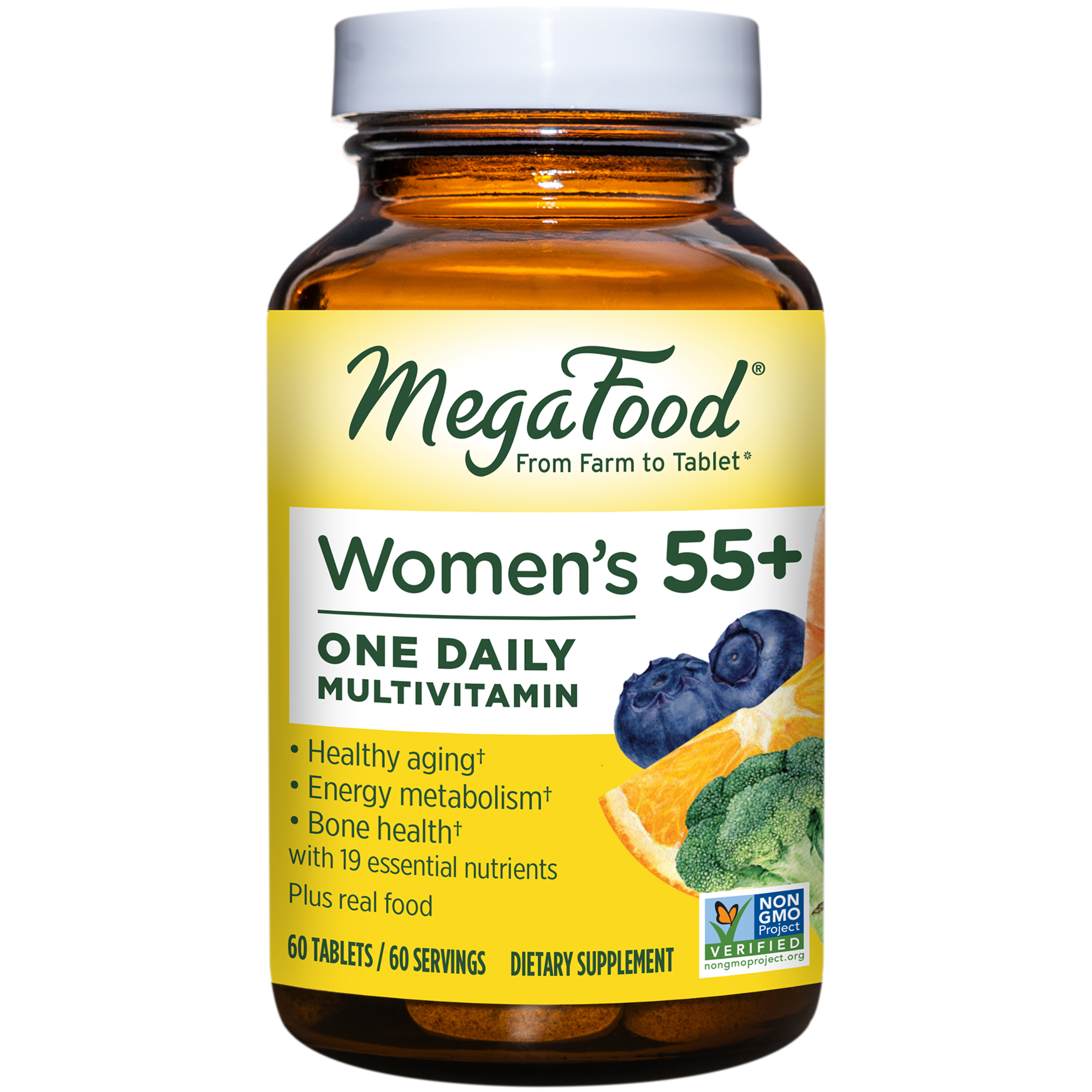 Multivitamin for Women 55 Daily Support for Optimal Health  WellBeing 60 Tablets