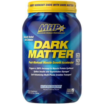 Dark Matter Post-Workout Muscle Growth Accelerator - Blue Raspberry (20 Servings)
