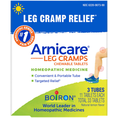 Arnicare Leg Cramps - Homeopathic Medicine for Leg Cramps and Spasms (33 Tablets)