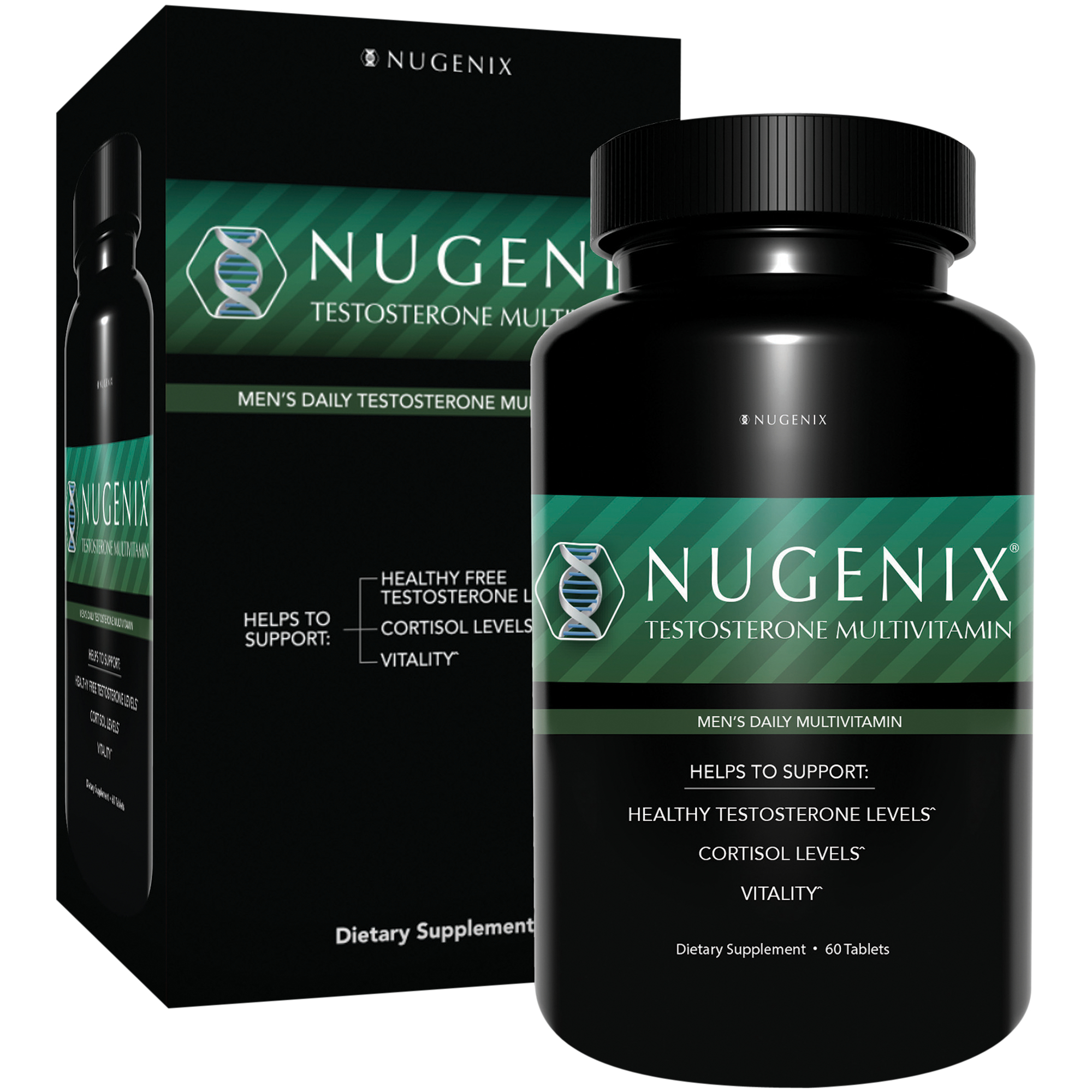 Testosterone Daily Multivitamin for Men 60 Tablets