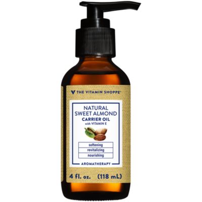 Natural Sweet Almond Carrier Oil with Antioxidant Vitamin E - Aromatherapy  (4 fl. oz.) at the Vitamin Shoppe