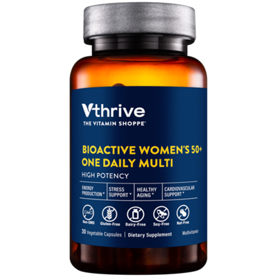 Bioactive Women's 50+ Multivitamin - One-Daily Multi (30 Vegetarian Capsules)