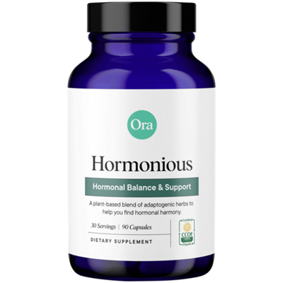 Hormonious Hormonal Balance & Support - With Ashwagandha, Maca & Holy Basil (90 Vegan Capsules)