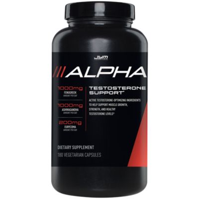 Alpha Testosterone Support 180 Vegetarian Capsules by JYM