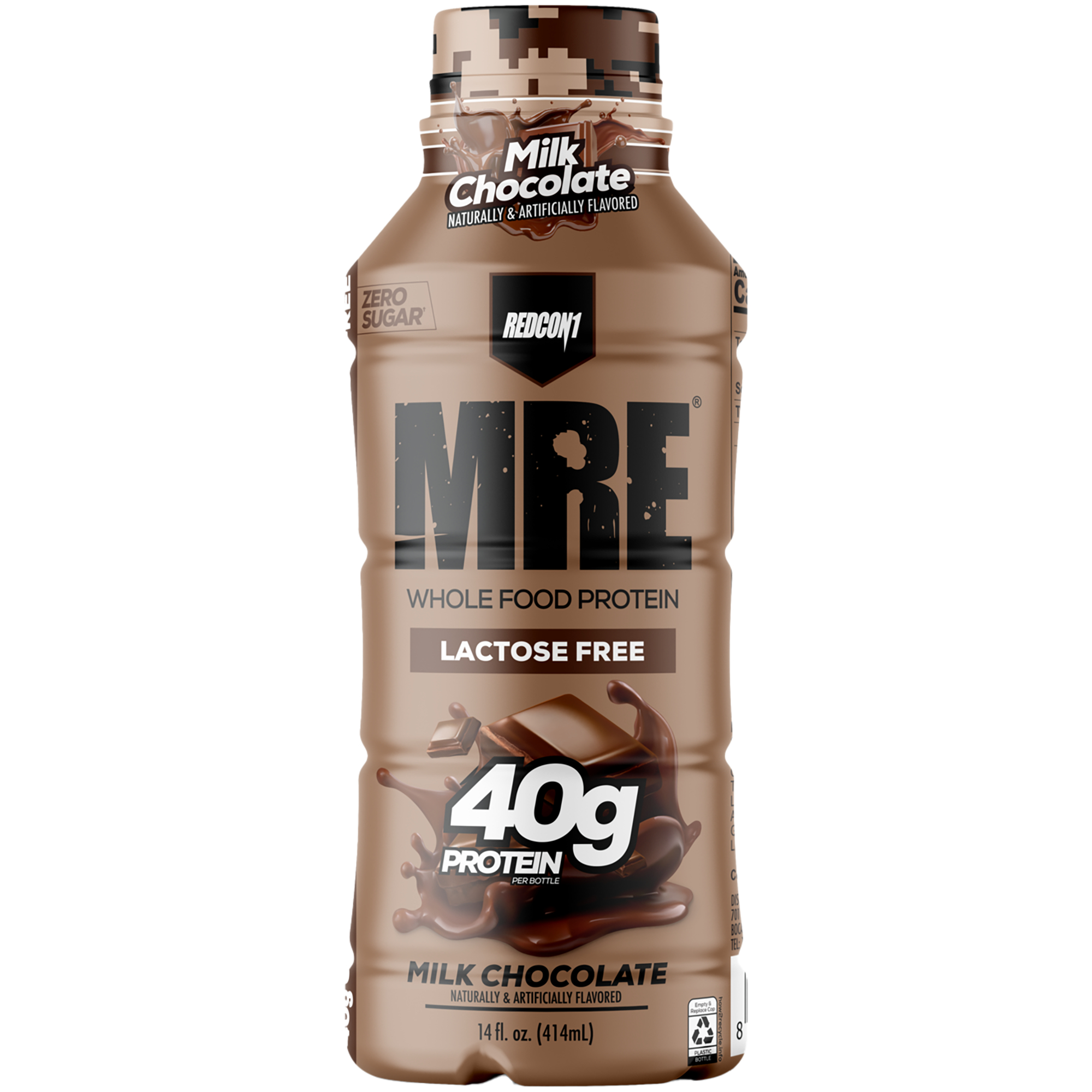 MRE Protein Shake  40g Protein  Milk Chocolate 14 Fl Oz  12 Drinks