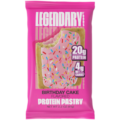 Protein Pastry - 20g Protein - Birthday Cake (10 Pastries)