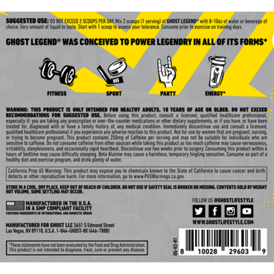 Ghost Legend V2 Swedish Fish 14 1 Ounces Powder By Ghost At The Vitamin Shoppe