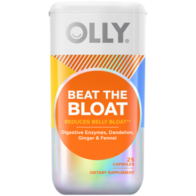Beat the Bloat - Made with Digestive Enzymes, Dandelion, Ginger & Fennel (25 Capsules)