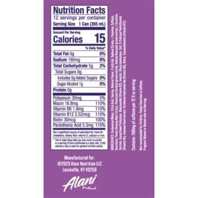 Alani Nu Energy - Witchs Brew 12 Drinks By Alani Nu At The Vitamin Shoppe