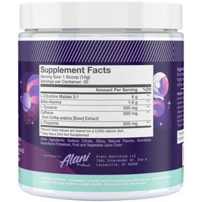 Pre Workout Cosmic Stardust 10 58 Ounces Powder By Alani Nu At The Vitamin Shoppe