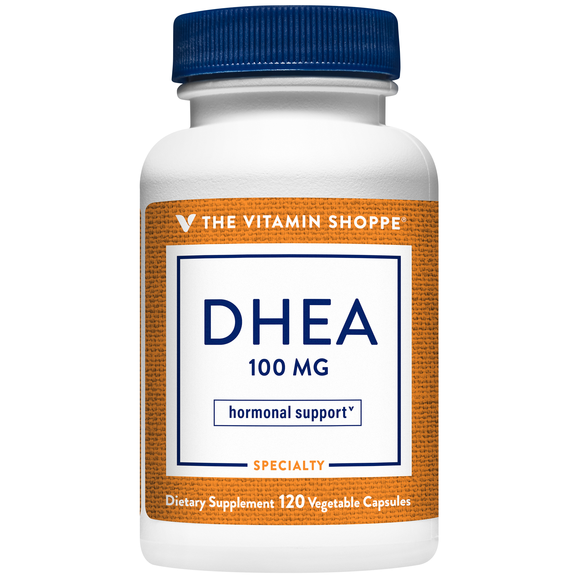 DHEA  Hormonal Support  100 MG 120 Vegetable Capsules
