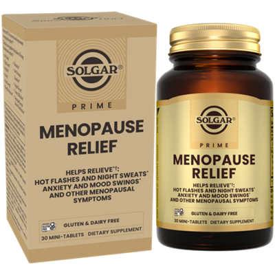 Menopause Relief with 4mg Siberian Rhubarb and 28mg Saffron (30 Tablets)