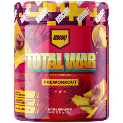 Total War Pre-Workout Ready To Drink - Rainbow Candy (12 Drinks) by RedCon1  at the Vitamin Shoppe