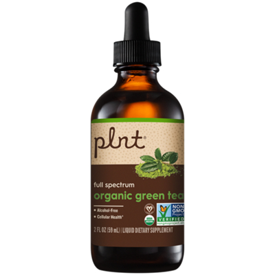 Organic Liquid Green Tea – Full Spectrum – Supports Cellular Health - Alcohol-Free (2 fl. oz.)