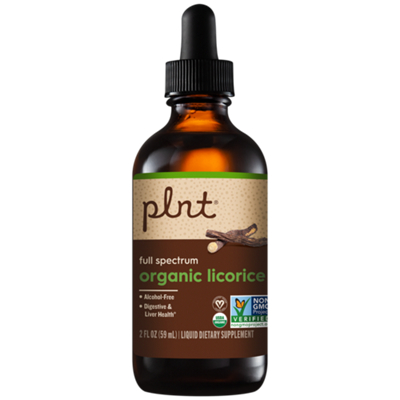 Organic Liquid Licorice – Full Spectrum – Supports Digestive & Liver Health - Alcohol-Free (2 fl. oz.)