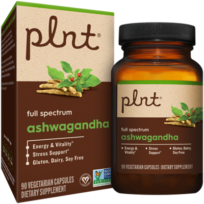 Ashwagandha – Full Spectrum – Stress Support (90 Vegetarian Capsules)
