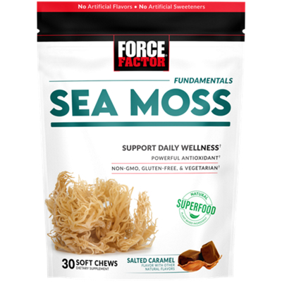Sea Moss Chews – Daily Wellness & Antioxidant Support – Salted Caramel (30 Soft Chews)