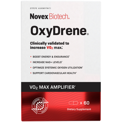 OxyDrene NAD+ Enhancer - Increases VO2 Max, Energy & Endurance (60 Capsules)