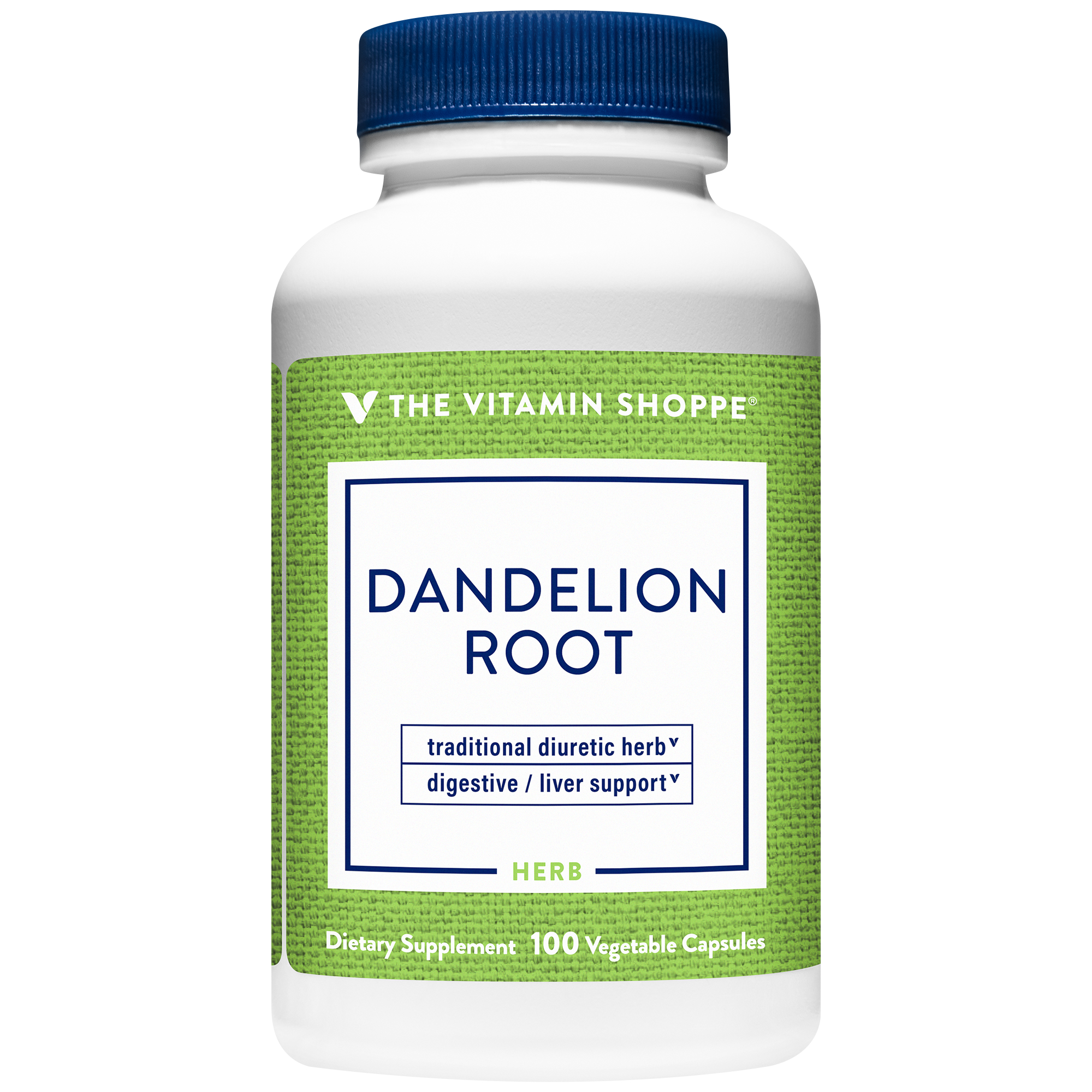 Dandelion Root  Diuretic Herb for Digestive  Liver Support 100 Vegetable Capsules