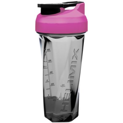 ProStak Shaker Bottle with Wire Whisk BlenderBall and Interlocking Storage  Containers - Rose Pink (22 fl oz.)