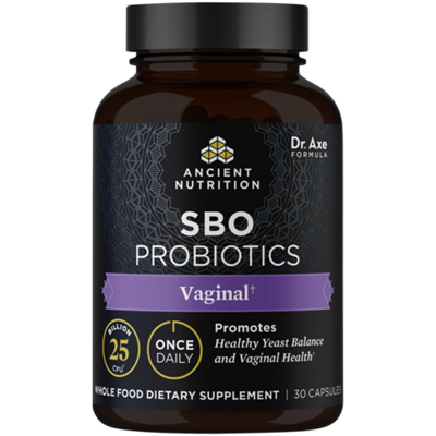 SBO Probiotics - Vaginal Health & Promotes a Healthy Yeast Balance (30 Capsules)