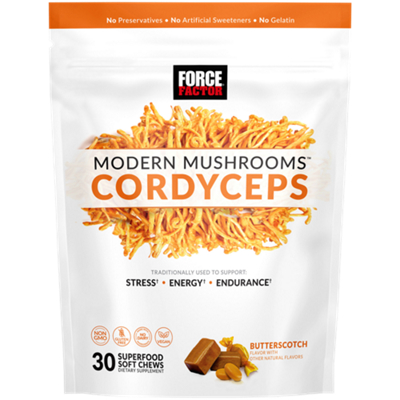 Modern Mushroom Cordyceps Soft Chews - Butterscotch (30 Soft Chews)