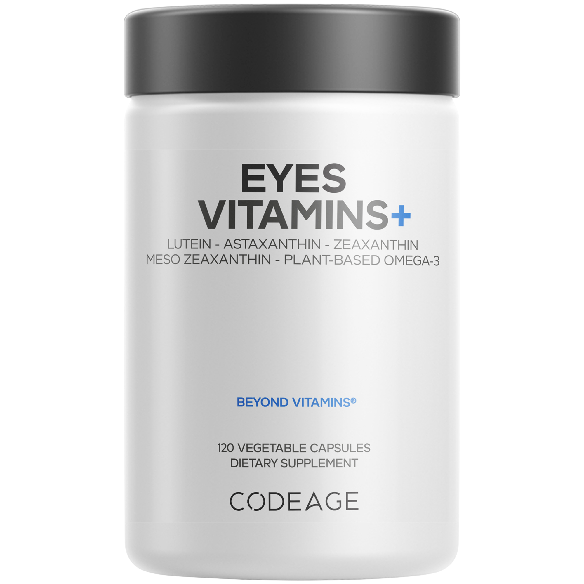 Eyes Vitamins AREDS2 Formula Astaxanthin Lutein Zeaxanthin Zinc Omega Marigold 120 Capsules