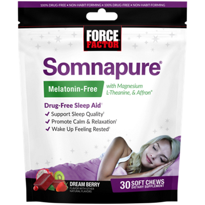 Somnapure Sleep Aid - Melatonin Free - Dream Berry (30 Soft Chews)