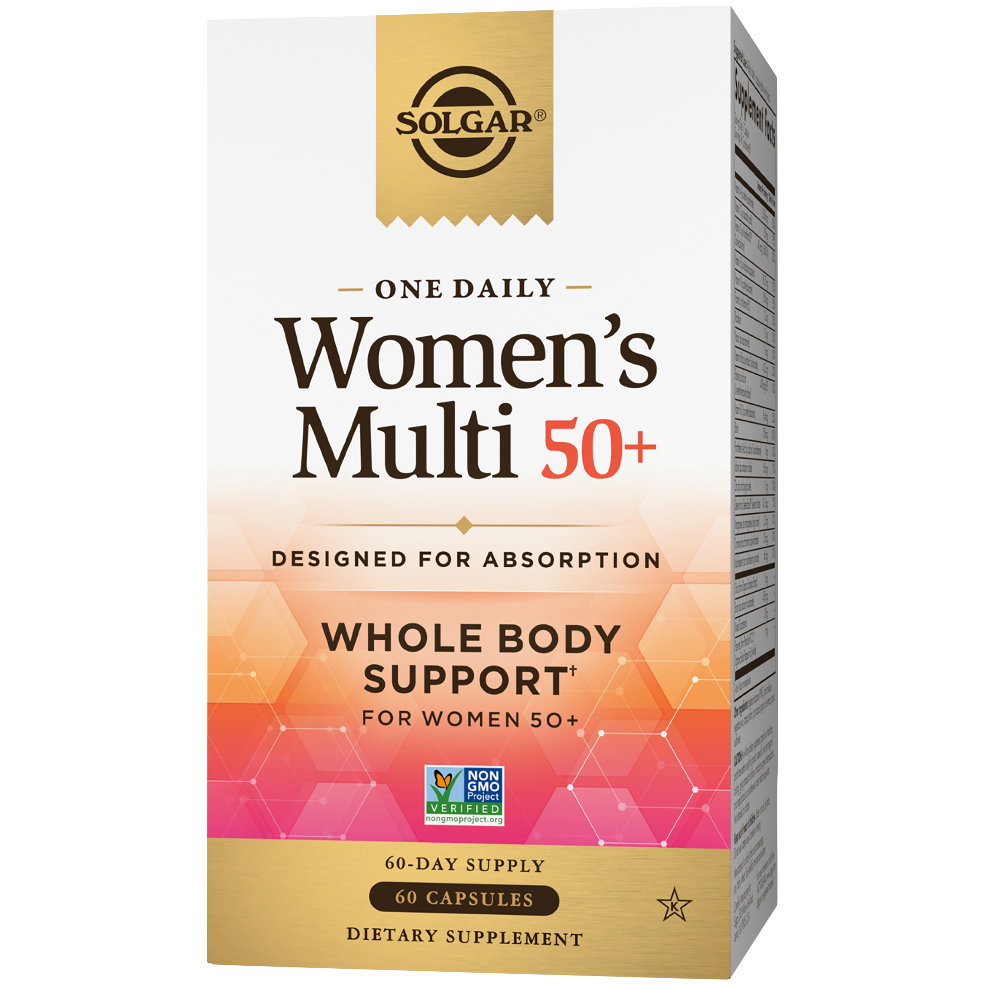 Womens Multivitamin for Women 50  Whole Body Support 60 Capsules