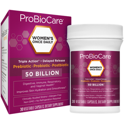 Women’s Once Daily Probiotic – Digestive Health – 50 Billion CFU of Probiotics (30 Capsules)
