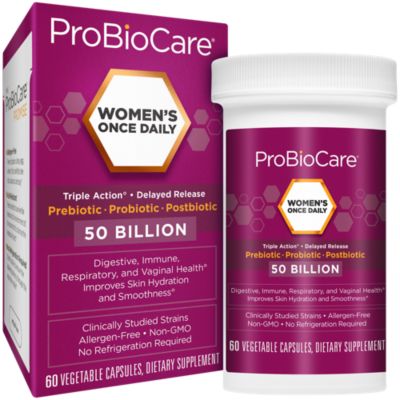 Women’s Once Daily Probiotic – Digestive Health – 50 Billion CFU of Probiotics (60 Capsules)